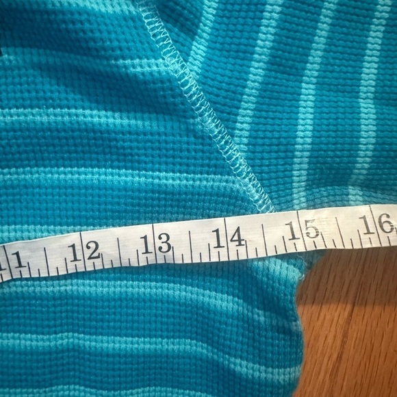 The Black Dog thermal striped hoodie pull over medium - Picture 8 of 8